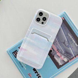 NEW iPhone 12/11/Pro/Max Cloud Card Holder case